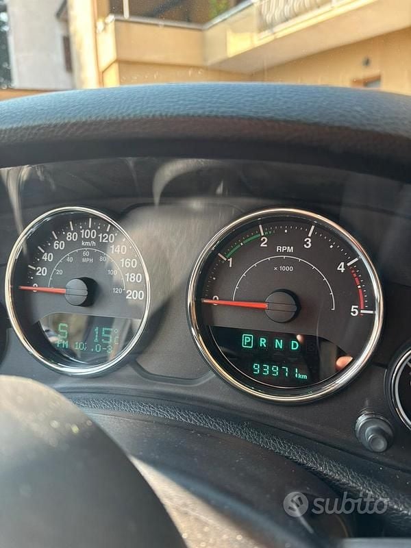 Usata Jeep Wrangler Sahara 2015 Giallo SUV