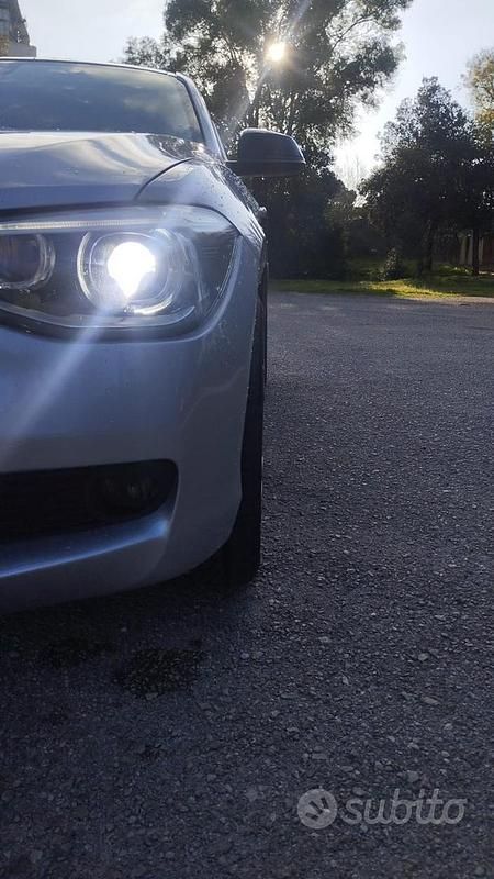 Usata BMW 118 M Sport 143 CV (105 kW) 2014 Grigio Utilitaria