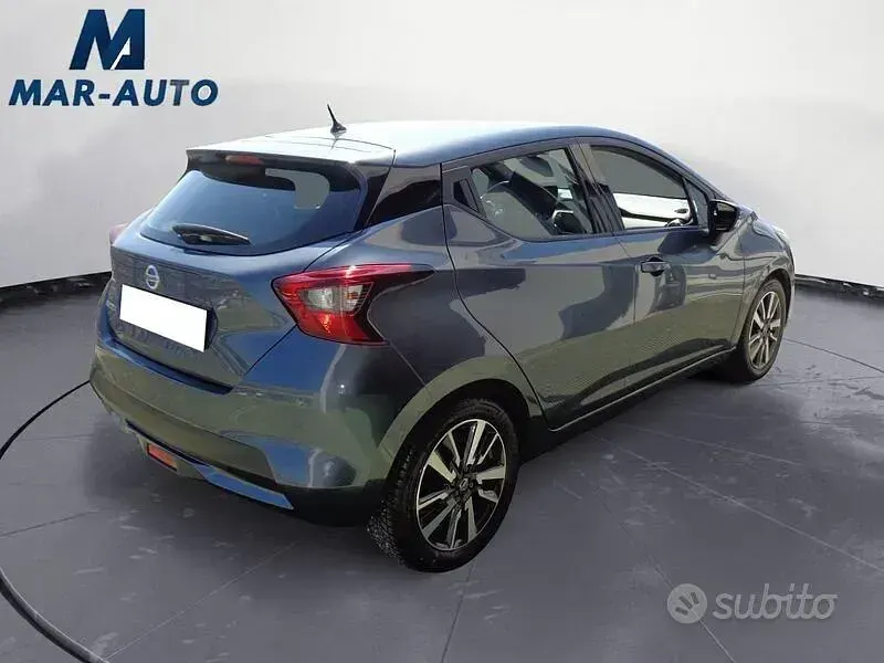 Usata Nissan Micra Acenta 90 CV (66 kW) 2019 Grigio Utilitaria