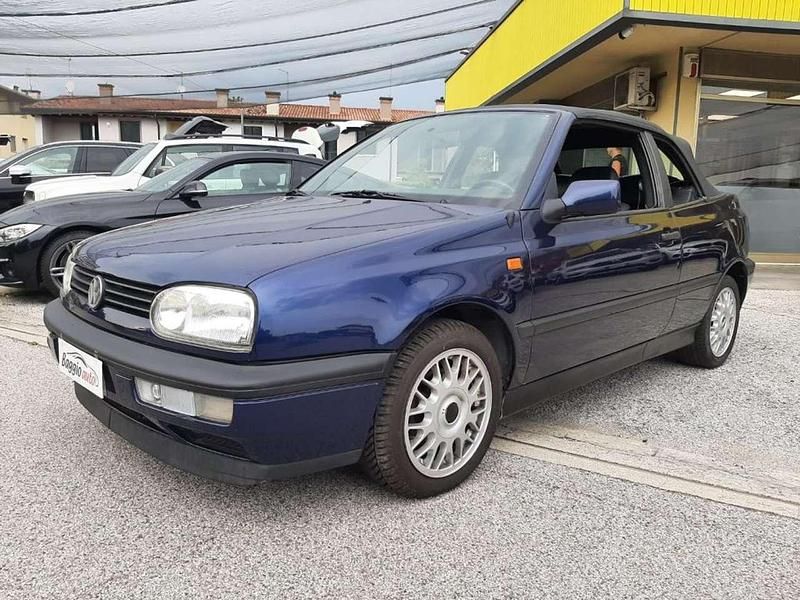 Blu Usata 1995 VW Golf Cabriolet Cabrio | 6500 € - Immagine 1/4