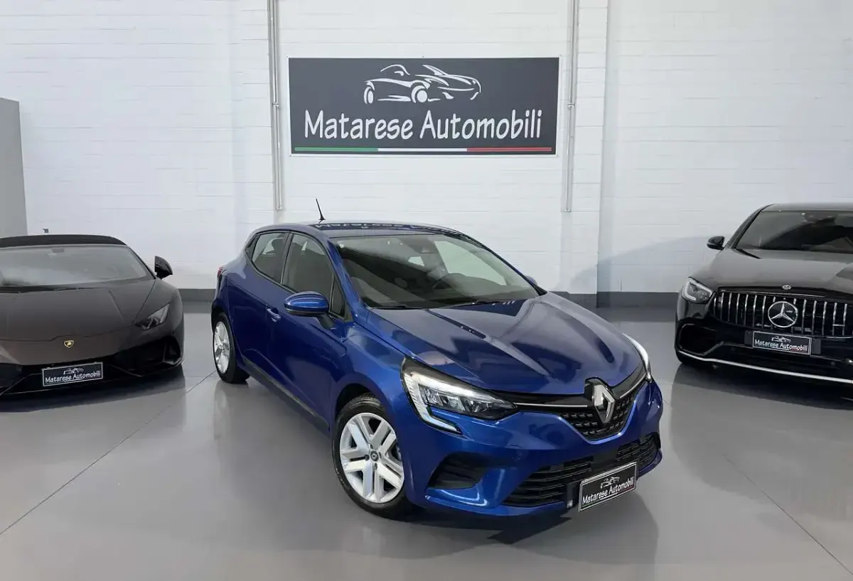 Usata Renault Clio V 91 CV (66 kW) 2022 Blu iron Berlina