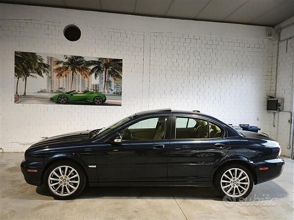 Blu Usata 2008 Jaguar X-type Tre volumi | 2900 € (Super prezzo) - Immagine 1/4