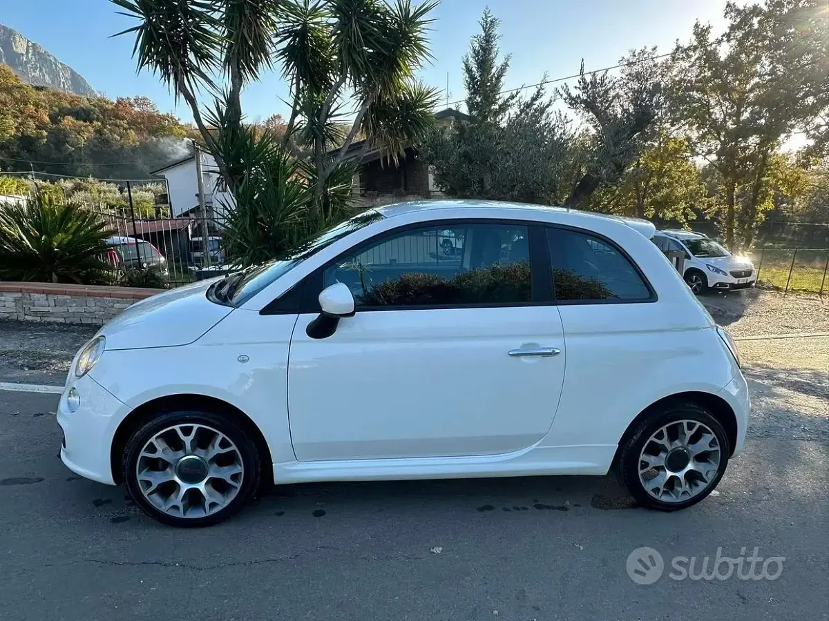 Usata Fiat 500S 95 CV (69 kW) 2014 Bianco Utilitaria
