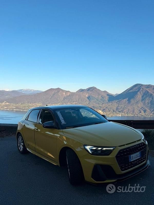 Usata Audi A1 S-Line 110 CV (80 kW) 2023 Giallo SUV