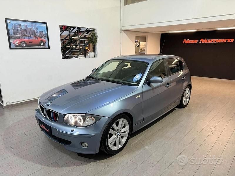 Usata BMW 120 163 CV (119 kW) 2006 Blu Utilitaria