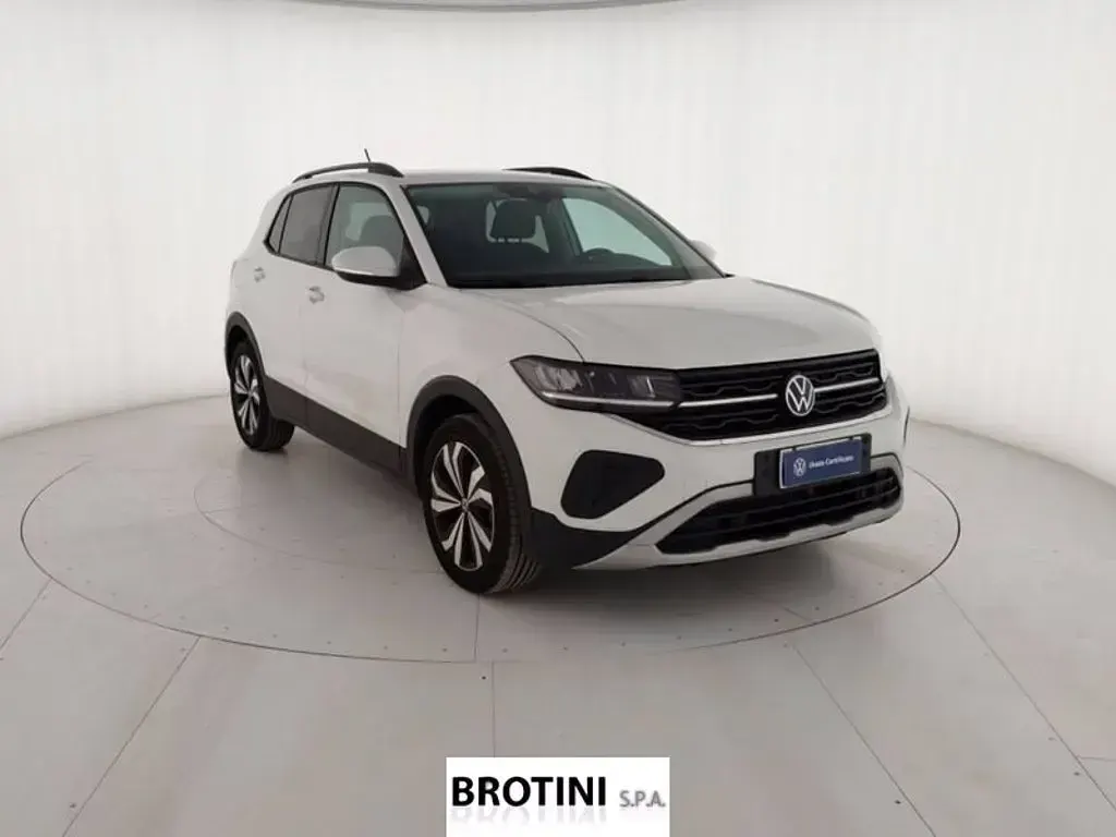 Usata VW T-Cross Edition 95 CV (69 kW) 2024 Bianco pastello SUV
