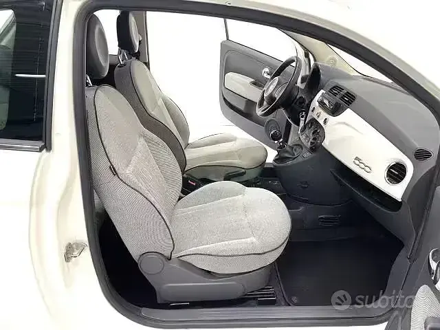 Usata Fiat 500 Lounge 69 CV (50 kW) 2014 Bianco Utilitaria