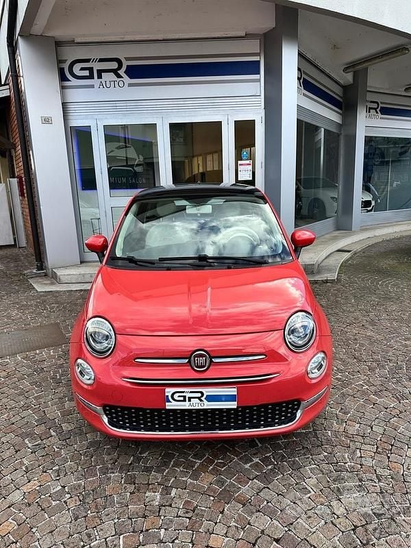 Usata Fiat 500 Lounge 69 CV (50 kW) 2016 Arancione Berlina