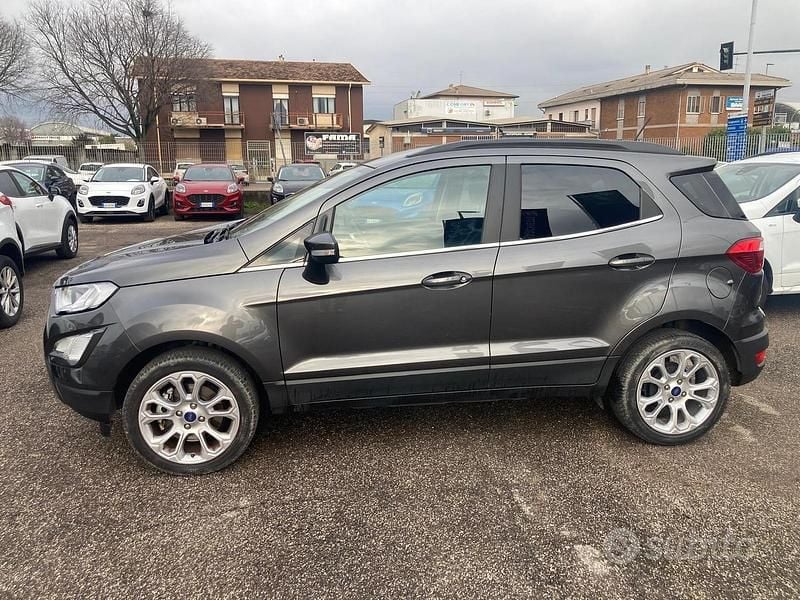 Usata Ford Ecosport Titanium 125 CV (91 kW) 2021 Grigio scuro SUV