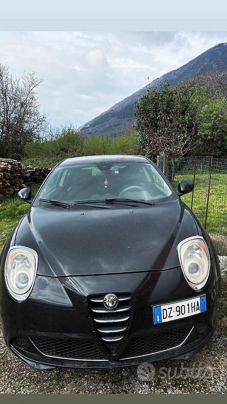 Usata Alfa Romeo MiTo Distinctive 78 CV (57 kW) 2010 Nero Utilitaria