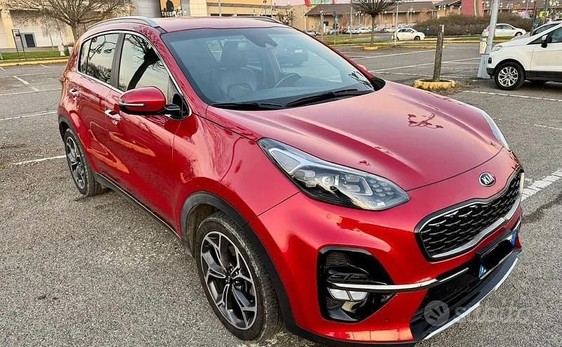 Usata Kia Sportage GT-Line 136 CV (100 kW) 2020 Rosso SUV