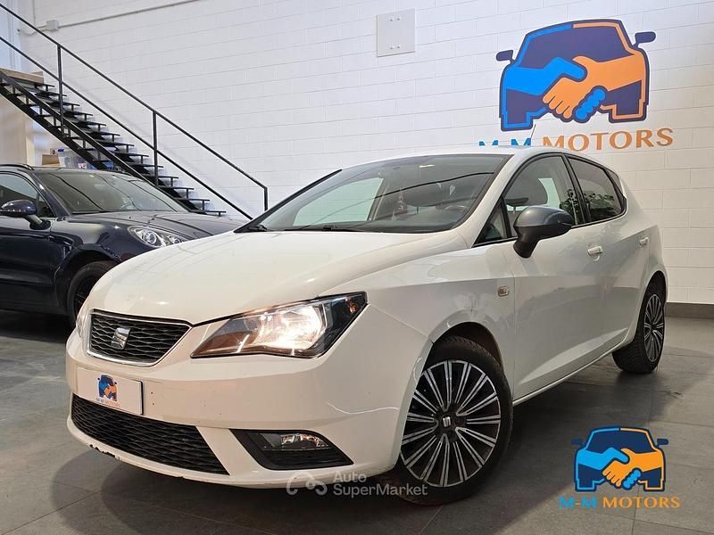 Usata Seat Ibiza CONNECT 95 CV (69 kW) 2015 Bianco Berlina
