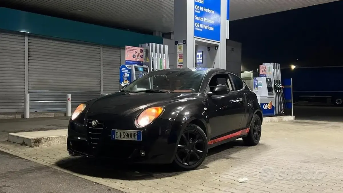 Usata Alfa Romeo MiTo 95 CV (69 kW) 2011 Nero Utilitaria