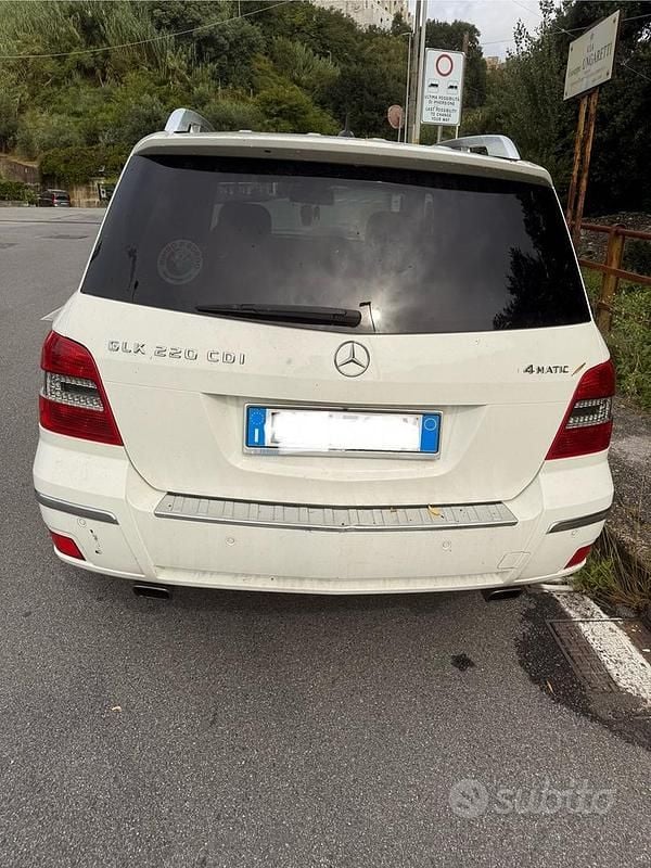 Usata Mercedes GLK220 170 CV (125 kW) 2009 Bianco SUV