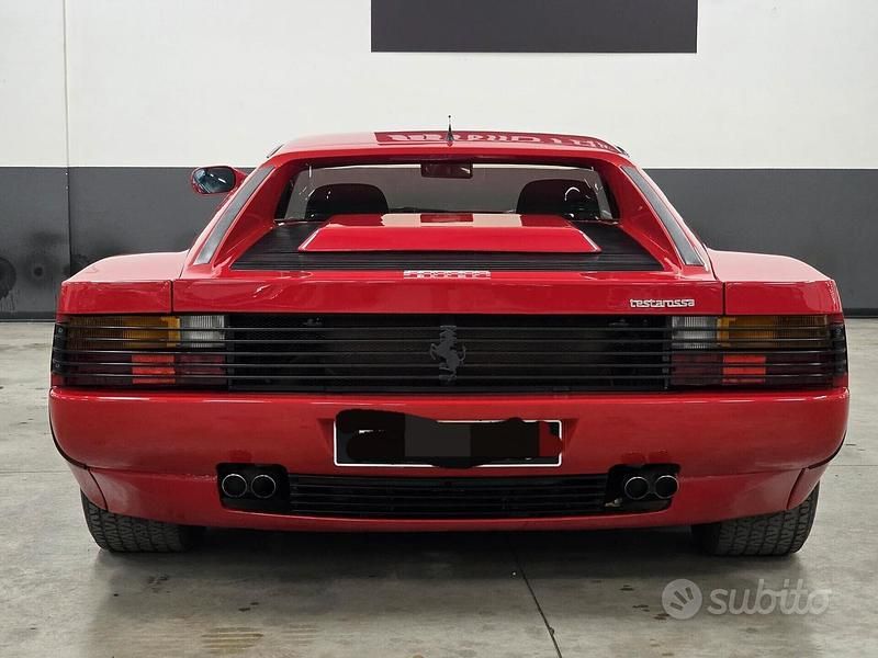 Usata Ferrari Testarossa 390 CV (286 kW) 1985 Rosso Coupé