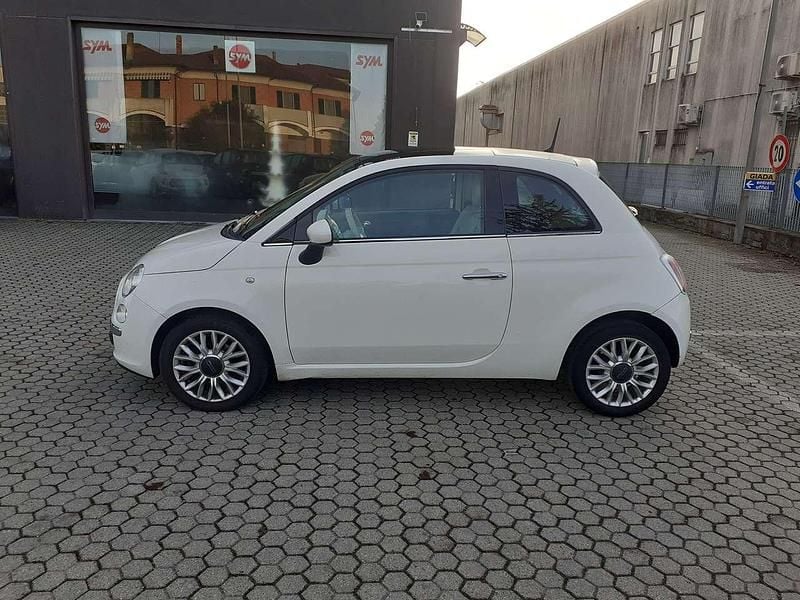 Usata Fiat 500 Lounge 95 CV (69 kW) 2014 Bianco Utilitaria