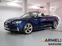 Usata Audi S5 Cabriolet Business 354 CV (260 kW) 2017 Blu metallizzato Cabrio
