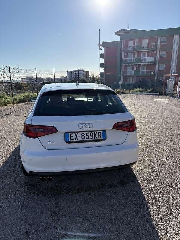 Usata Audi A3 150 CV (110 kW) 2014 Bianco Berlina