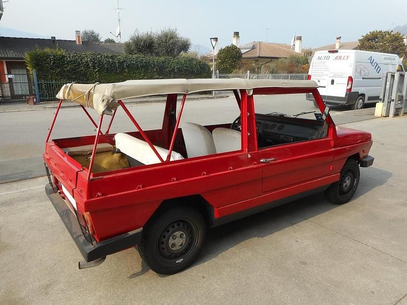 Usata Fiat 127 50 CV (36 kW) 1979 Rosso Cabrio