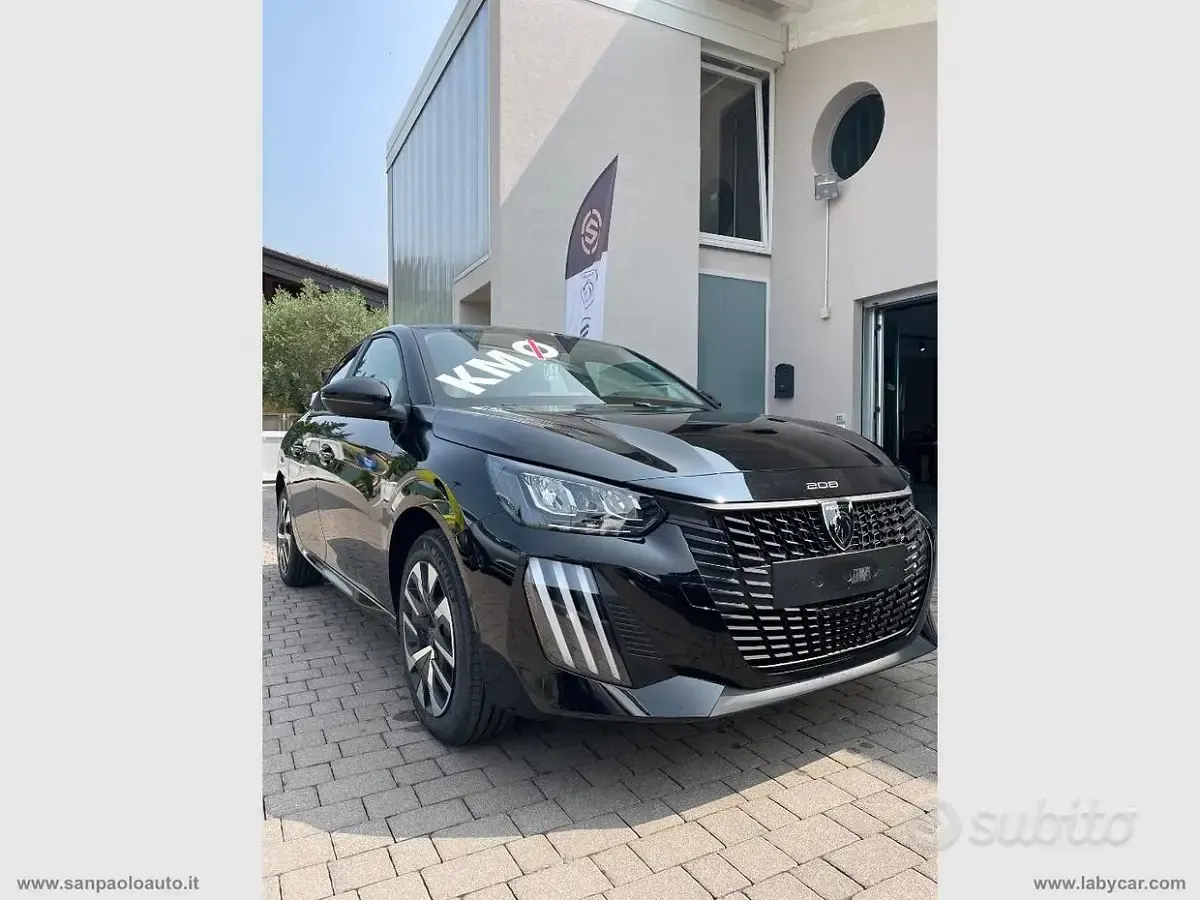 Nuova Peugeot 208 Style 101 CV (74 kW) 2026 Nero Utilitaria