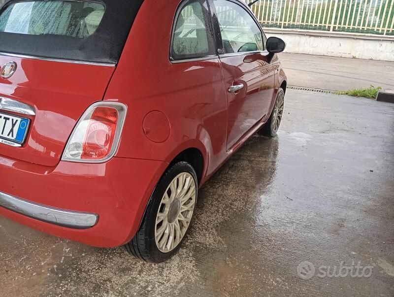 Usata Fiat 500 2009 Rosso Coupé