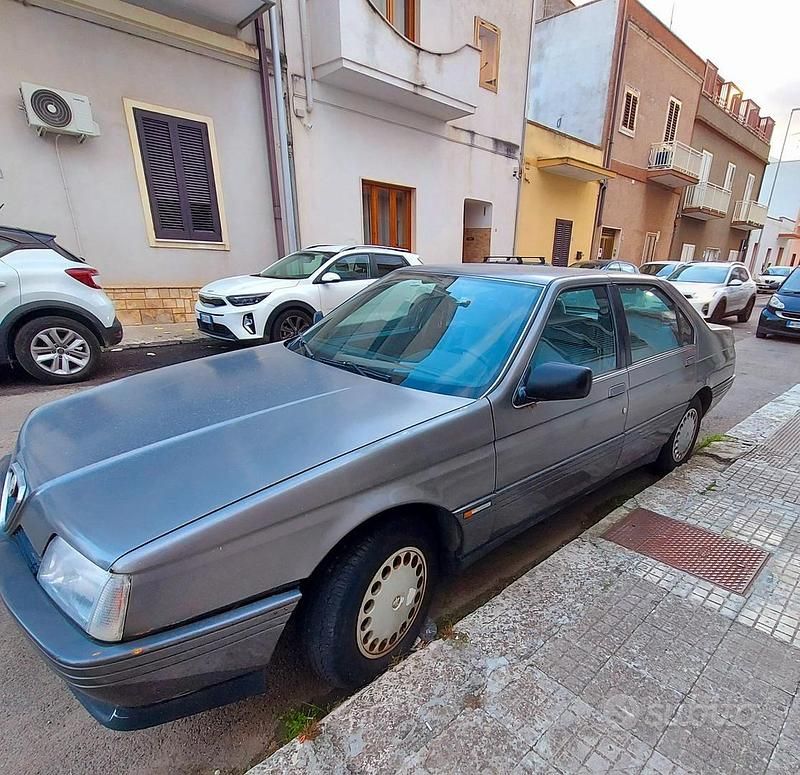 Usata Alfa Romeo 164 1987 Grigio Berlina