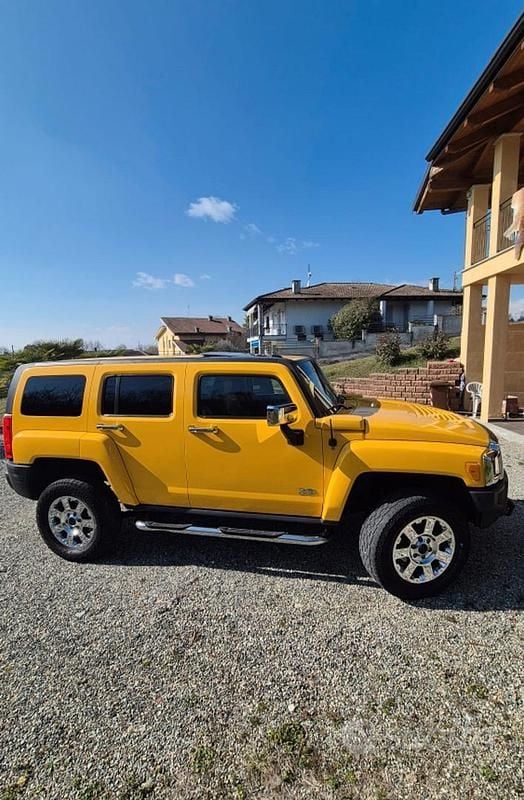 Usata Hummer H3 249 CV (183 kW) 2008 Giallo SUV