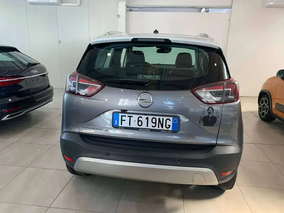Usata Opel Crossland X Innovation 83 CV (61 kW) 2019 Grigio SUV