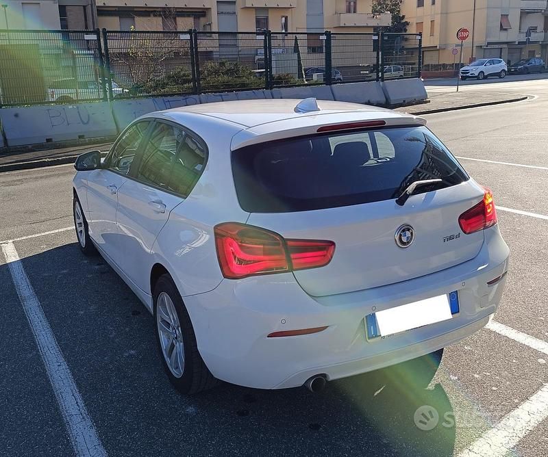 Usata BMW 116 116 CV (85 kW) 2016 Bianco Utilitaria