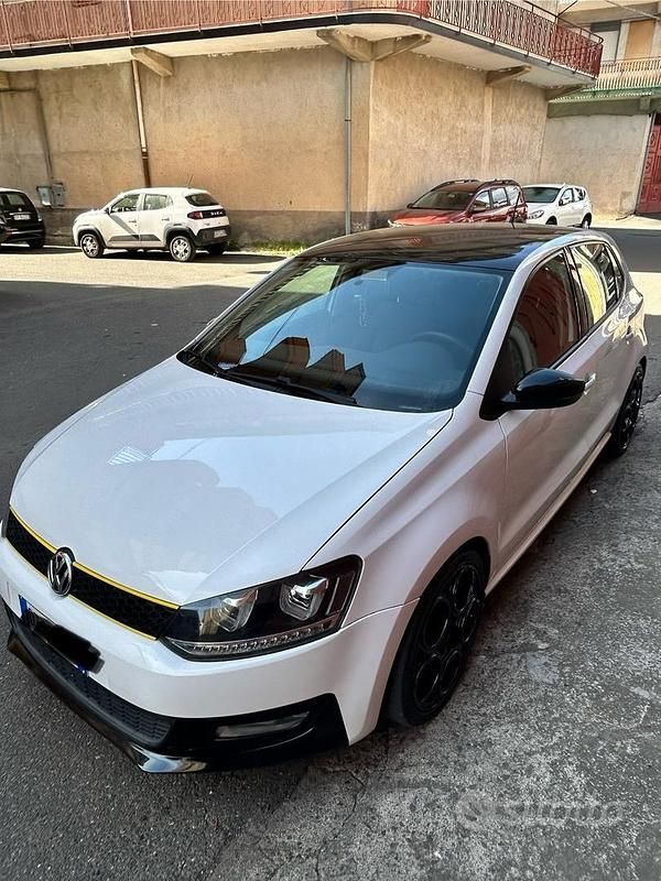Usata VW Polo 90 CV (66 kW) 2011 Bianco Utilitaria