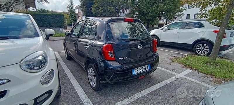 Nero Usata 2016 Nissan Micra Tre volumi | 7500 € - Immagine 1/4