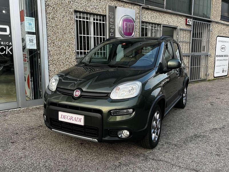 Usata Fiat Panda 4x4 S 86 CV (63 kW) 2014 Verde Utilitaria