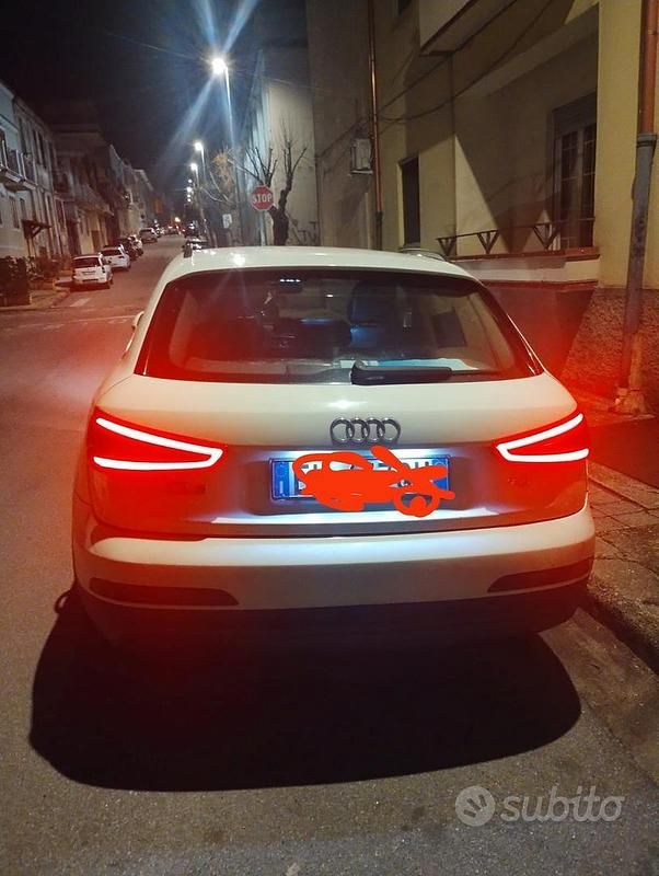 Usata Audi Q3 Advanced 140 CV (102 kW) 2012 Bianco SUV
