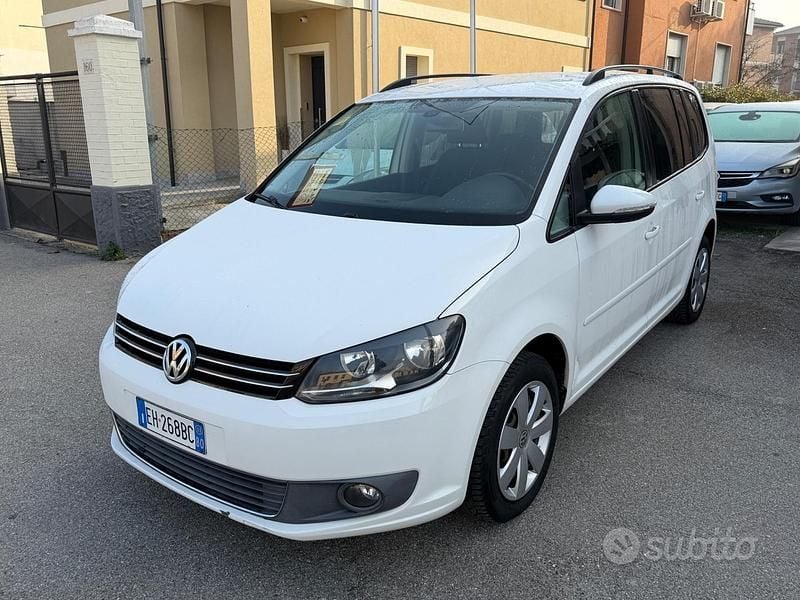 Usata VW Touran Comfortline 150 CV (110 kW) 2012 Bianco Monovolume