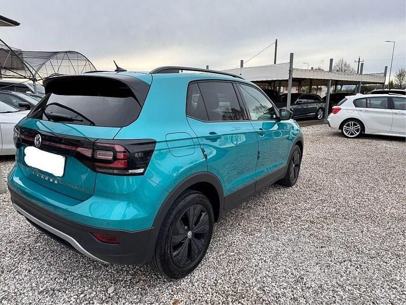 Usata VW T-Cross Style 95 CV (69 kW) 2020 Blu/azzurro SUV