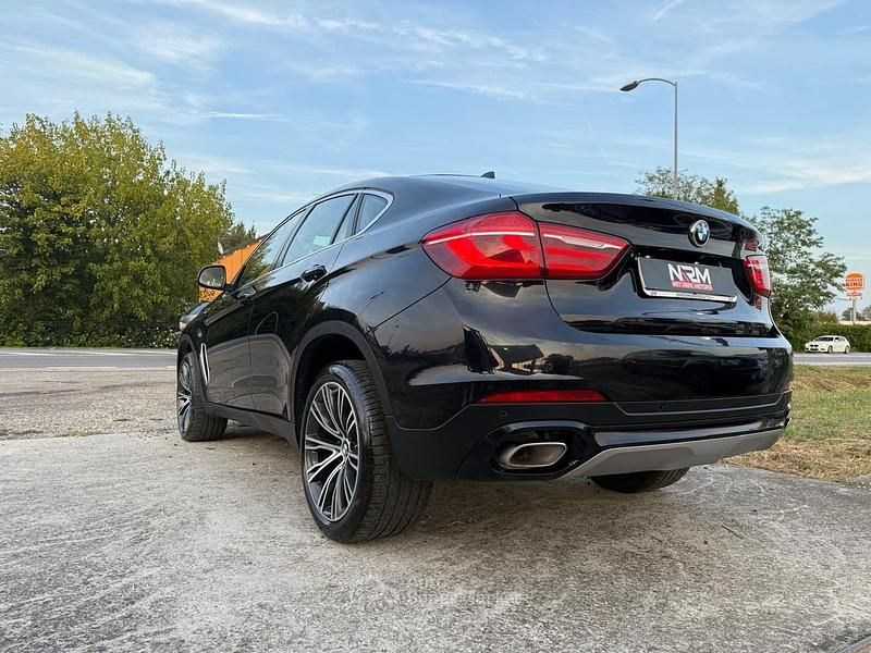 Usata BMW X6 249 CV (183 kW) 2018 Blu SUV