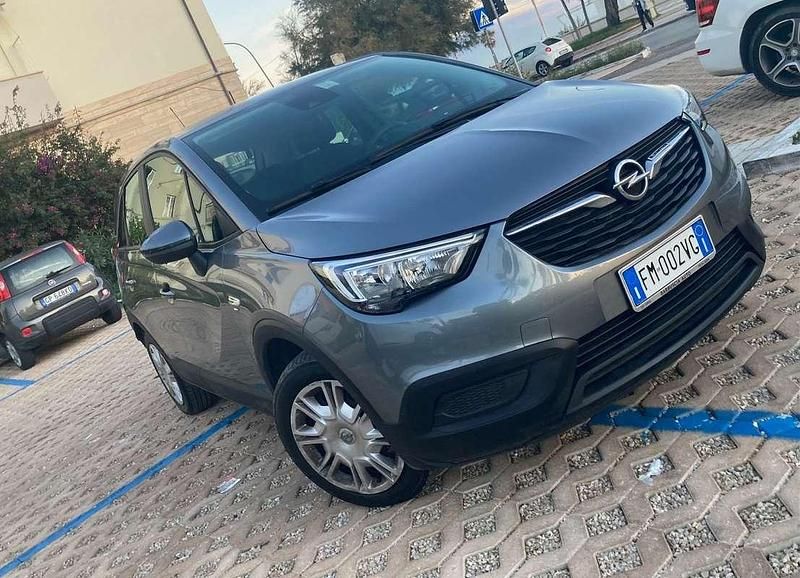 Usata Opel Crossland X S 99 CV (72 kW) 2018 Grigio SUV