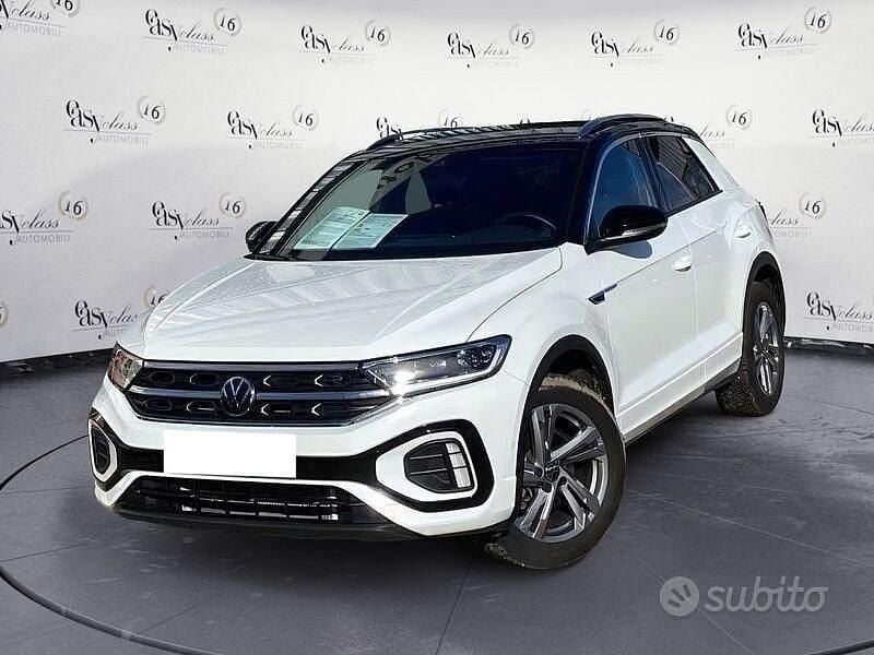 Usata VW T-Roc R-line 150 CV (110 kW) 2025 Bianco SUV