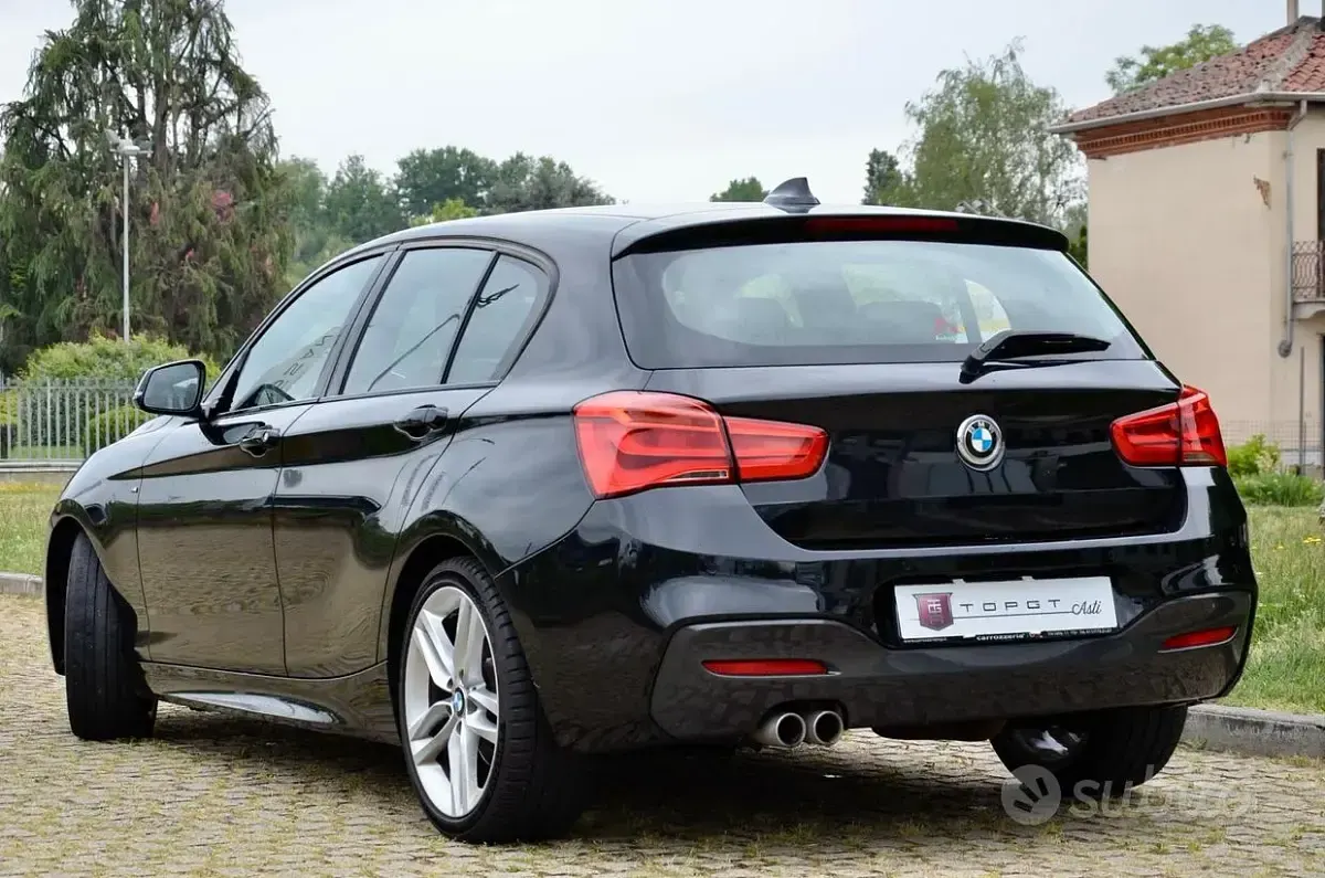 Usata BMW 120 M Sport 190 CV (139 kW) 2016 Nero Utilitaria