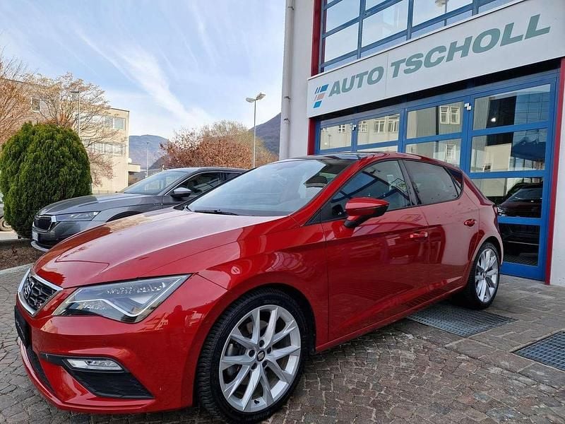 Usata Seat Leon FR 150 CV (110 kW) 2017 "desire" rot metallic Berlina