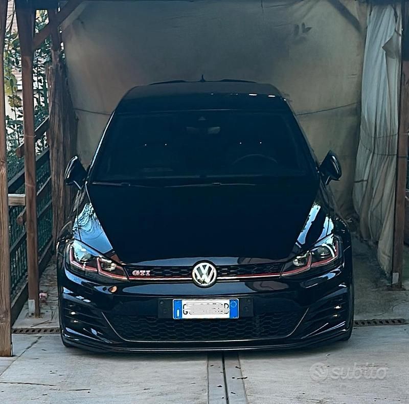 Usata VW Golf VII GTI 312 CV (229 kW) 2018 Nero Utilitaria