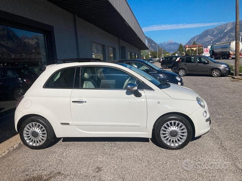 Usata Fiat 500 Lounge 69 CV (50 kW) 2008 Bianco Berlina