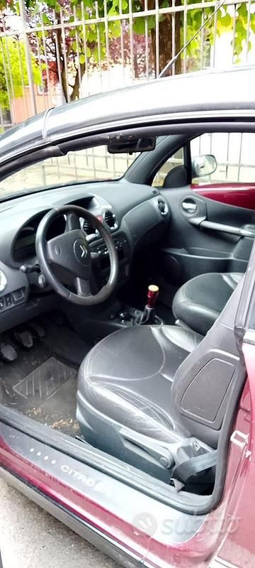 Usata Citroën C3 Pluriel 73 CV (53 kW) 2009 Nero Cabrio