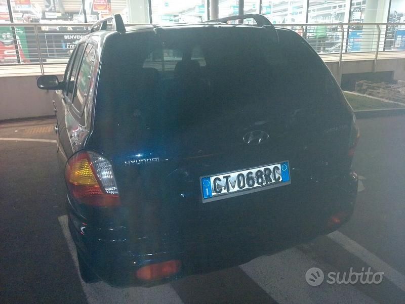 Usata Hyundai Santa Fe 112 CV (82 kW) 2005 Blu SUV