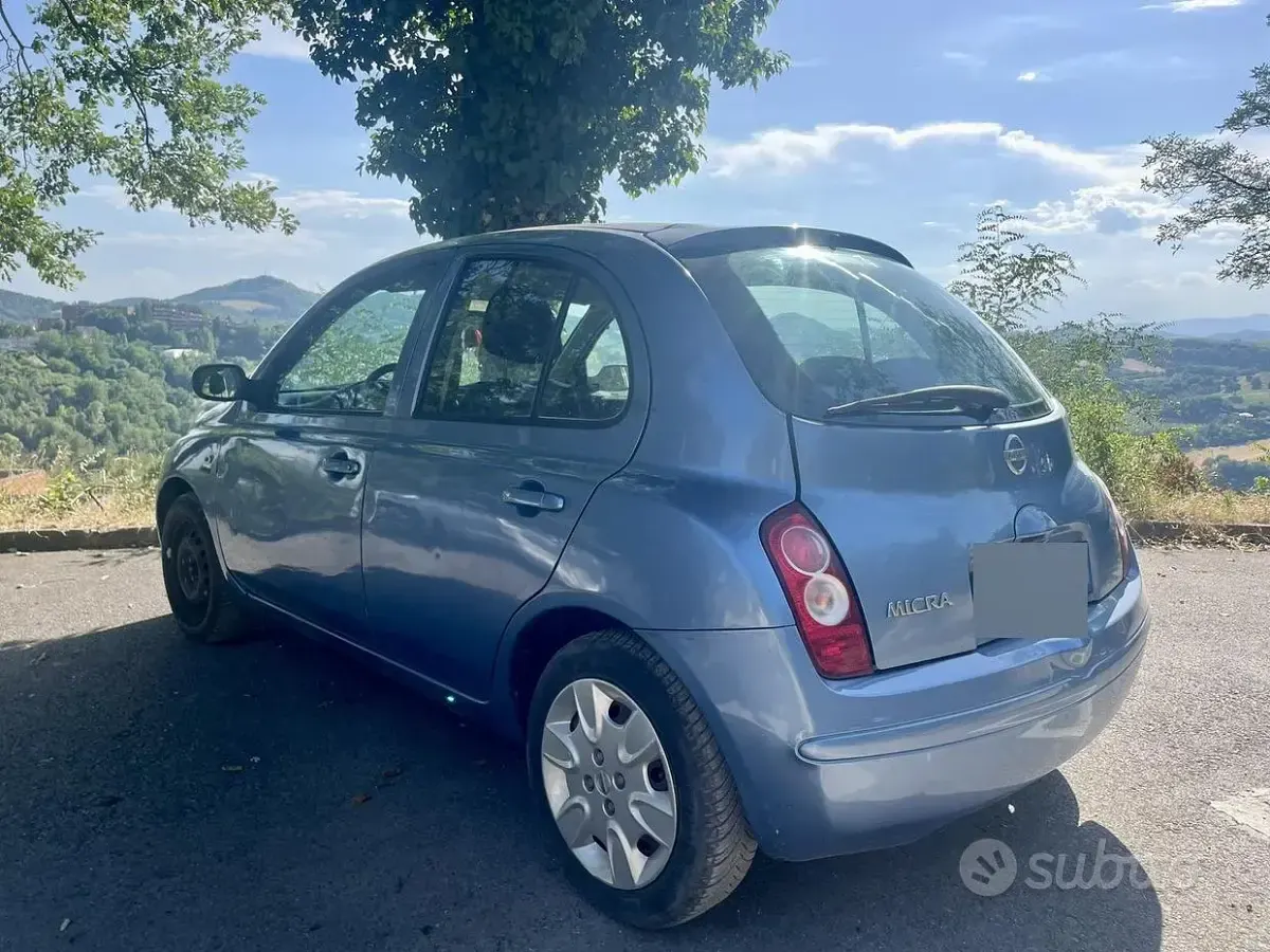 Usata Nissan Micra 78 CV (57 kW) 2009 Bluazzurro Berlina