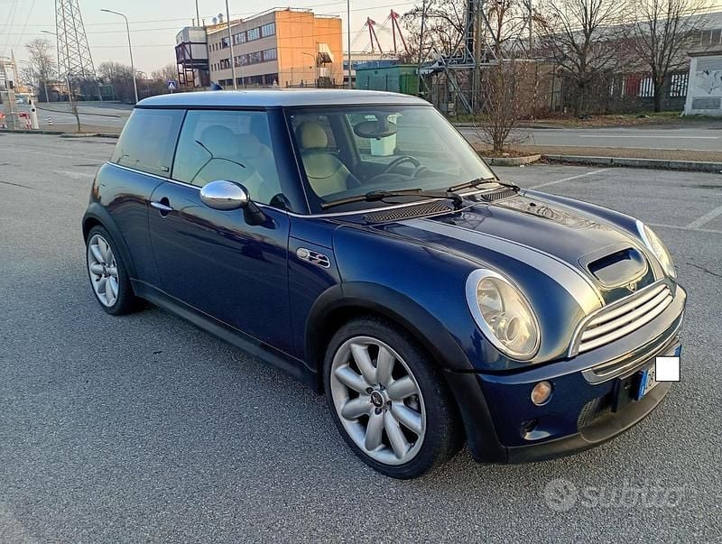 Usata Mini Cooper S 170 CV (125 kW) 2006 Blu/azzurro Utilitaria