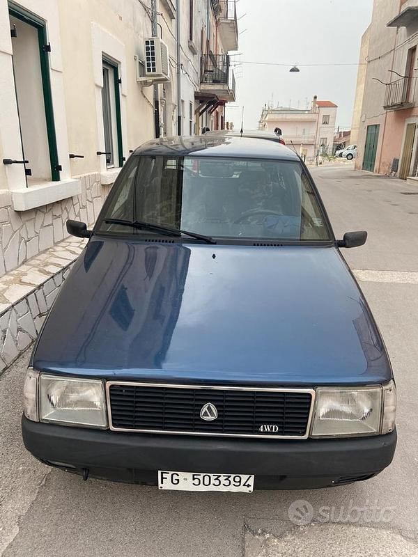 Usata Autobianchi Y10 1989 Blu Utilitaria