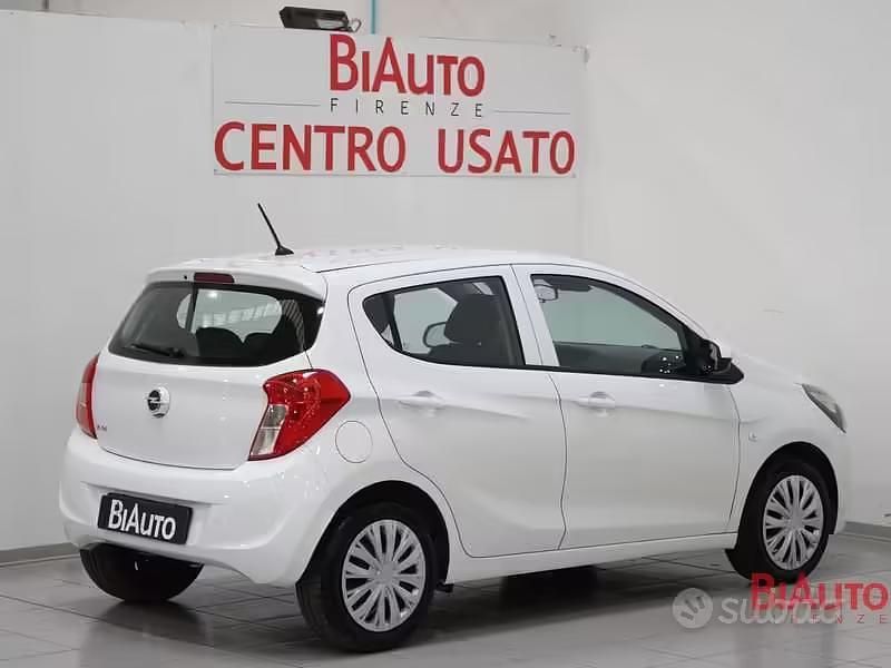 Usata Opel Karl 75 CV (55 kW) 2016 Bianco Utilitaria