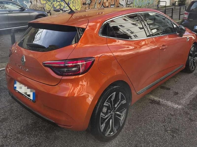 Usata Renault Clio V Edition One 101 CV (74 kW) 2019 Arancione Berlina