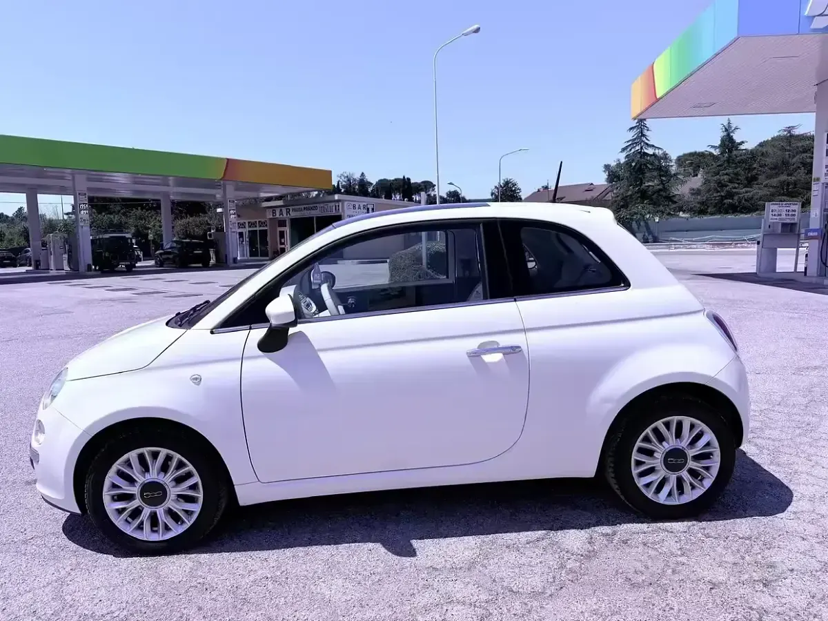 Usata Fiat 500 95 CV (69 kW) 2016 Bianco Berlina